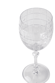 Wine Glass Jacaranda Clear