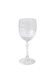Wine Glass Jacaranda Clear