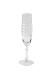 Champagne Glass Jacaranda Clear