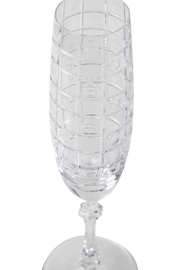 Champagne Glass Jacaranda Clear