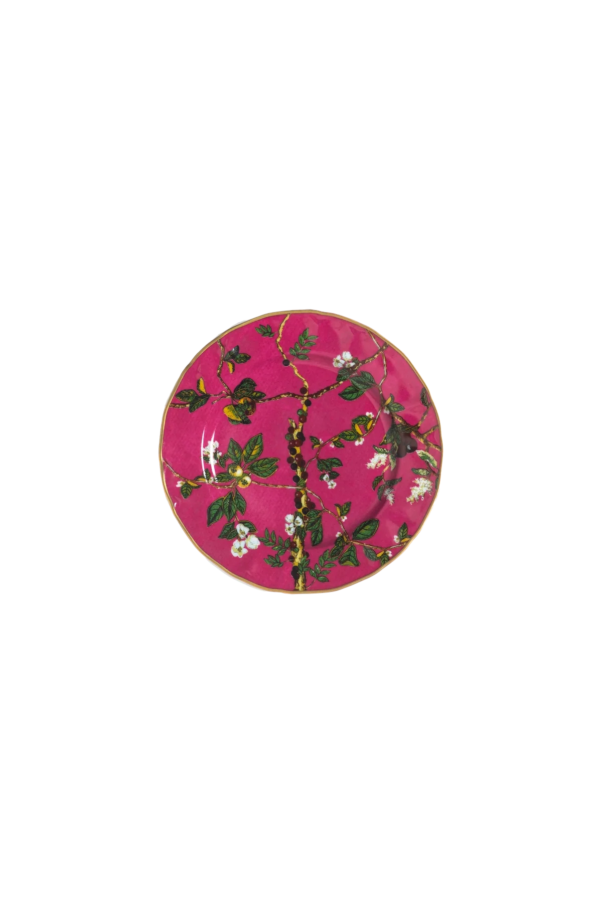 Bread Plate Passaros do Brasil Pink