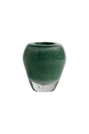 Glass Vase Stellato Green