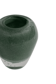 Glass Vase Stellato Green