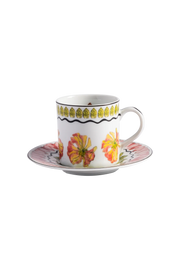 Espresso Cup and Saucer Tropicos (set of 4)