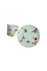 Espresso Cup and Saucer Tesouros (4)