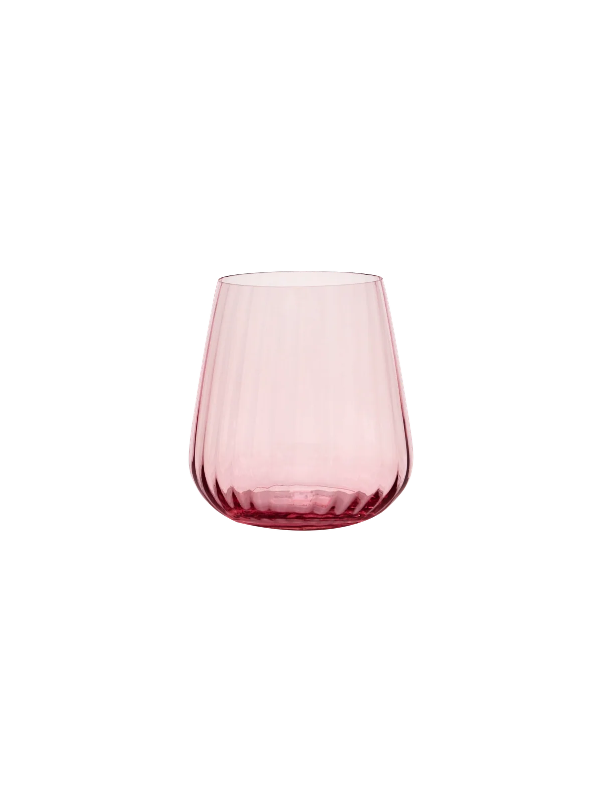 Short Glass Positano Pink