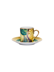 Espresso Cup and Saucer Portrait (set of 4)