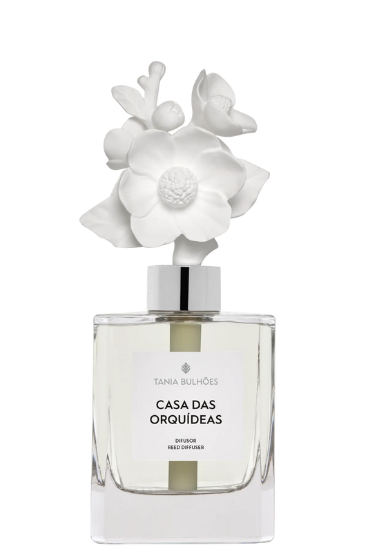 Porcelain Diffuser Camelia Casa das Orquideas