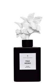 Porcelain Diffuser Orquidea Figo Negro