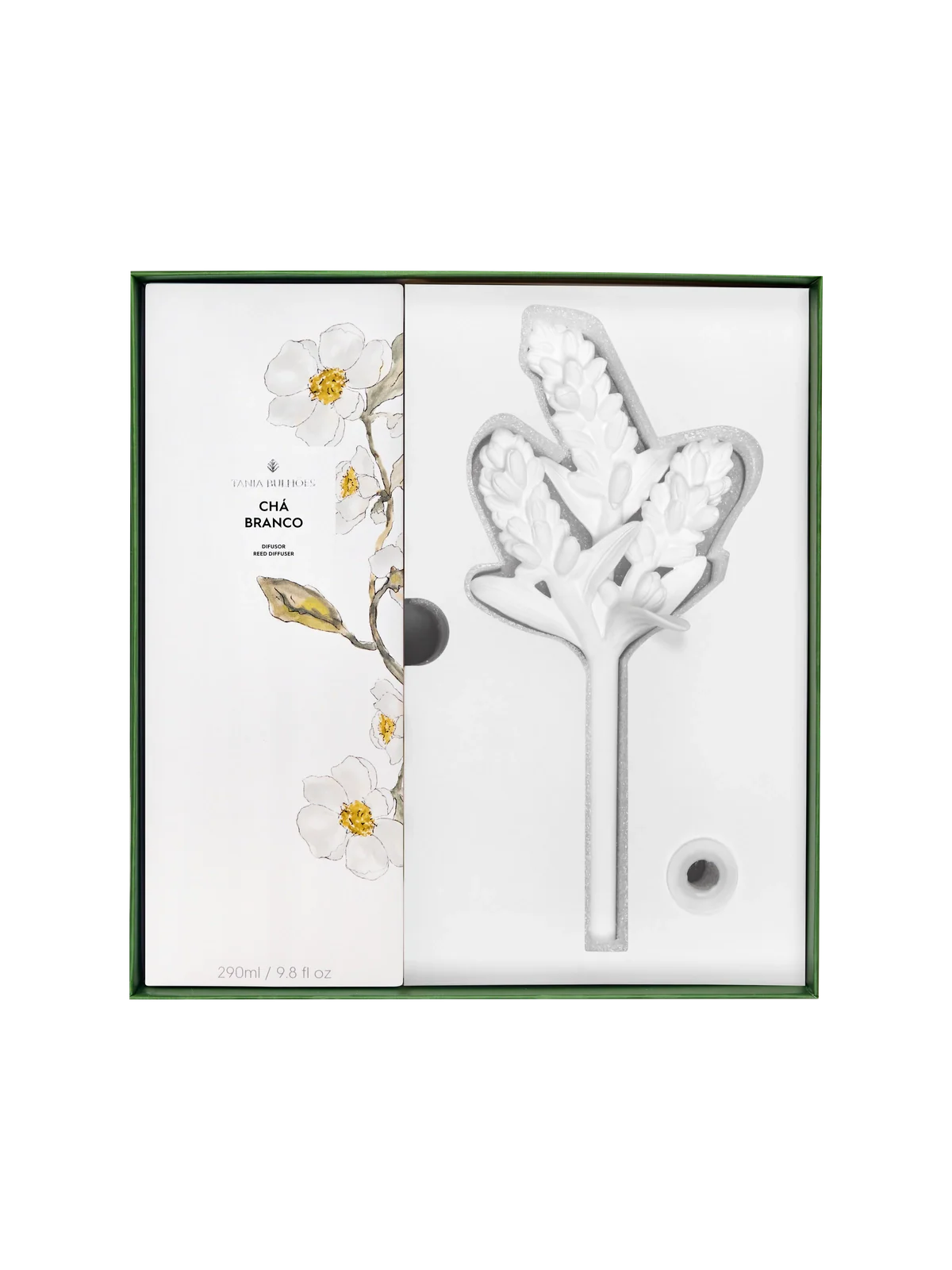 Porcelain Diffuser Lavanda Cha Branco
