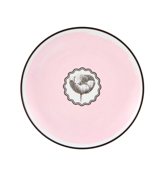 Herbariae – Dessert Plate Pink – Vista Alegre