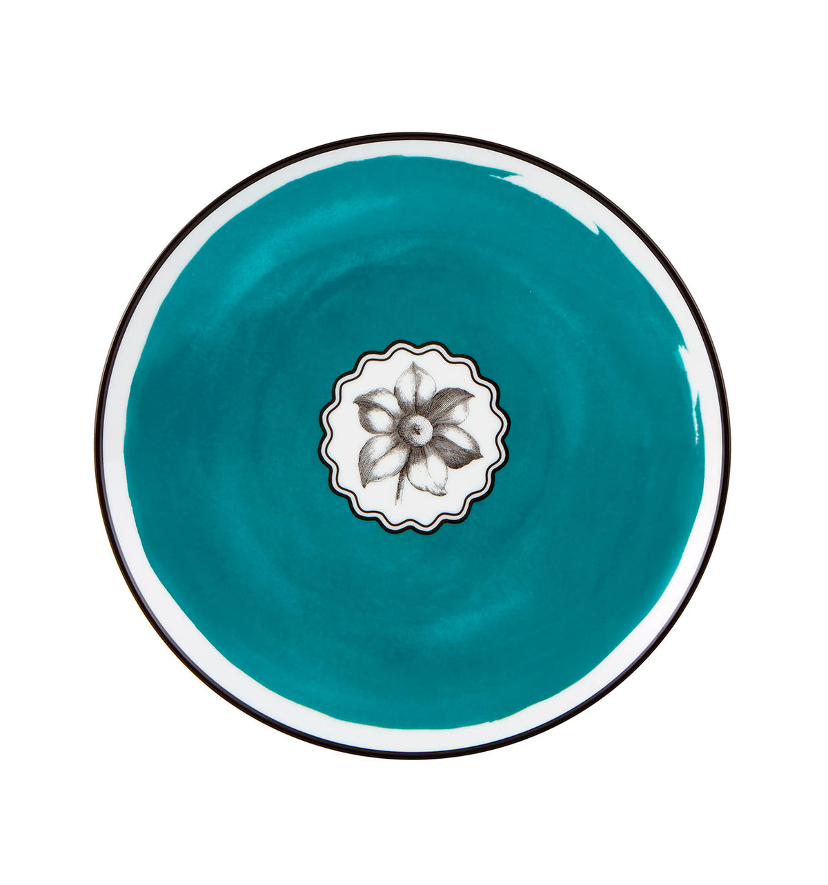 Herbariae – Dessert Plate Peacock – Vista Alegre