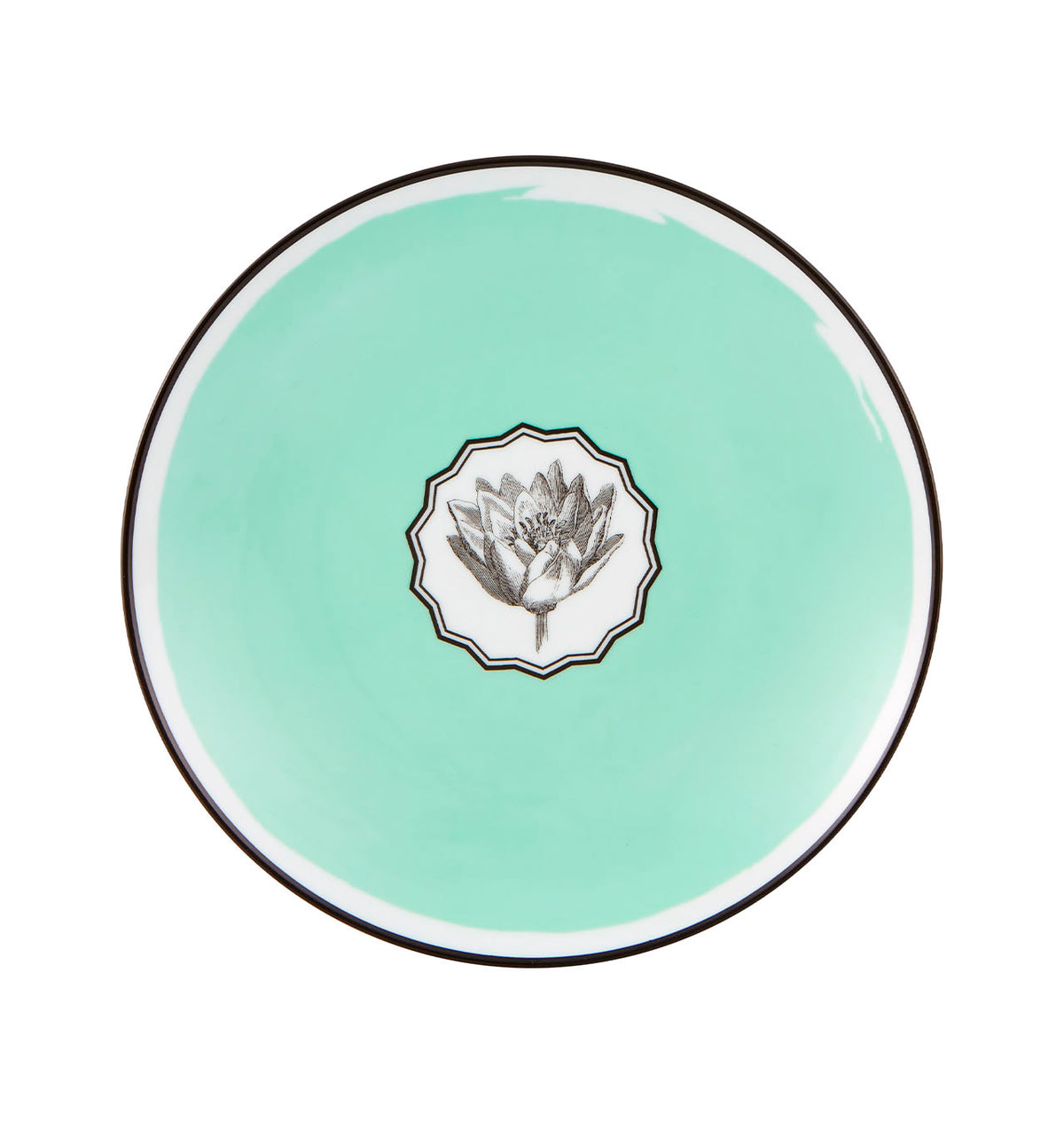 Herbariae – Dessert Plate Green – Vista Alegre