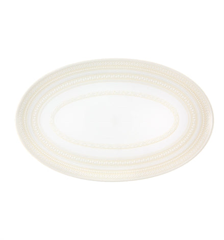 Ivory - Oval platter 15"