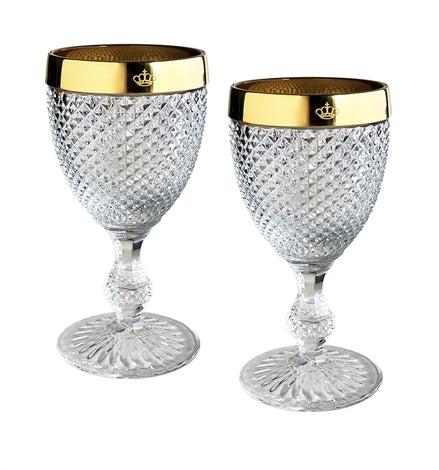 Bicos Gold - Set 2 Goblets Golden
