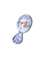 Hand-painted Puppy Friends Mini Hairbrush