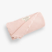 Cotton Knit Baby Blanket - Pink