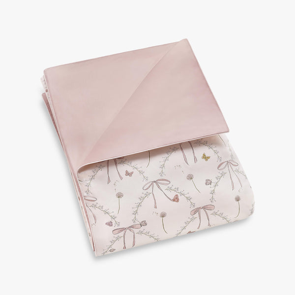 Bows & Butterfly Kisses Baby Duvet - Pink