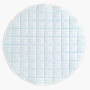 Picnic Gingham Play Mat - Blue
