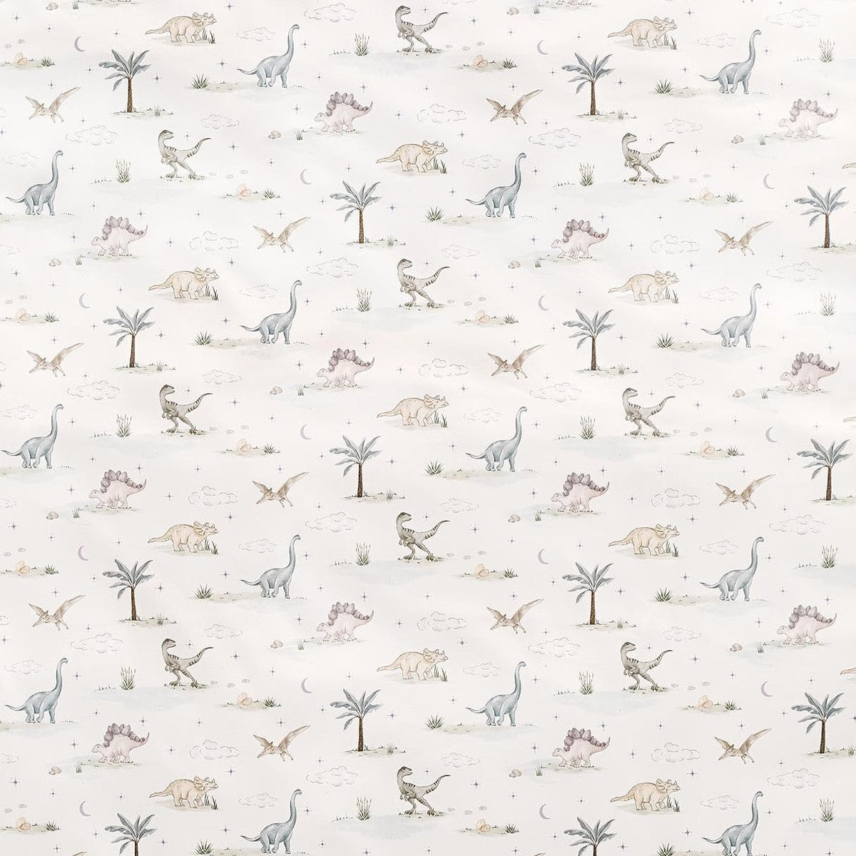 Dino Dreams Toddler Pillow - Sage
