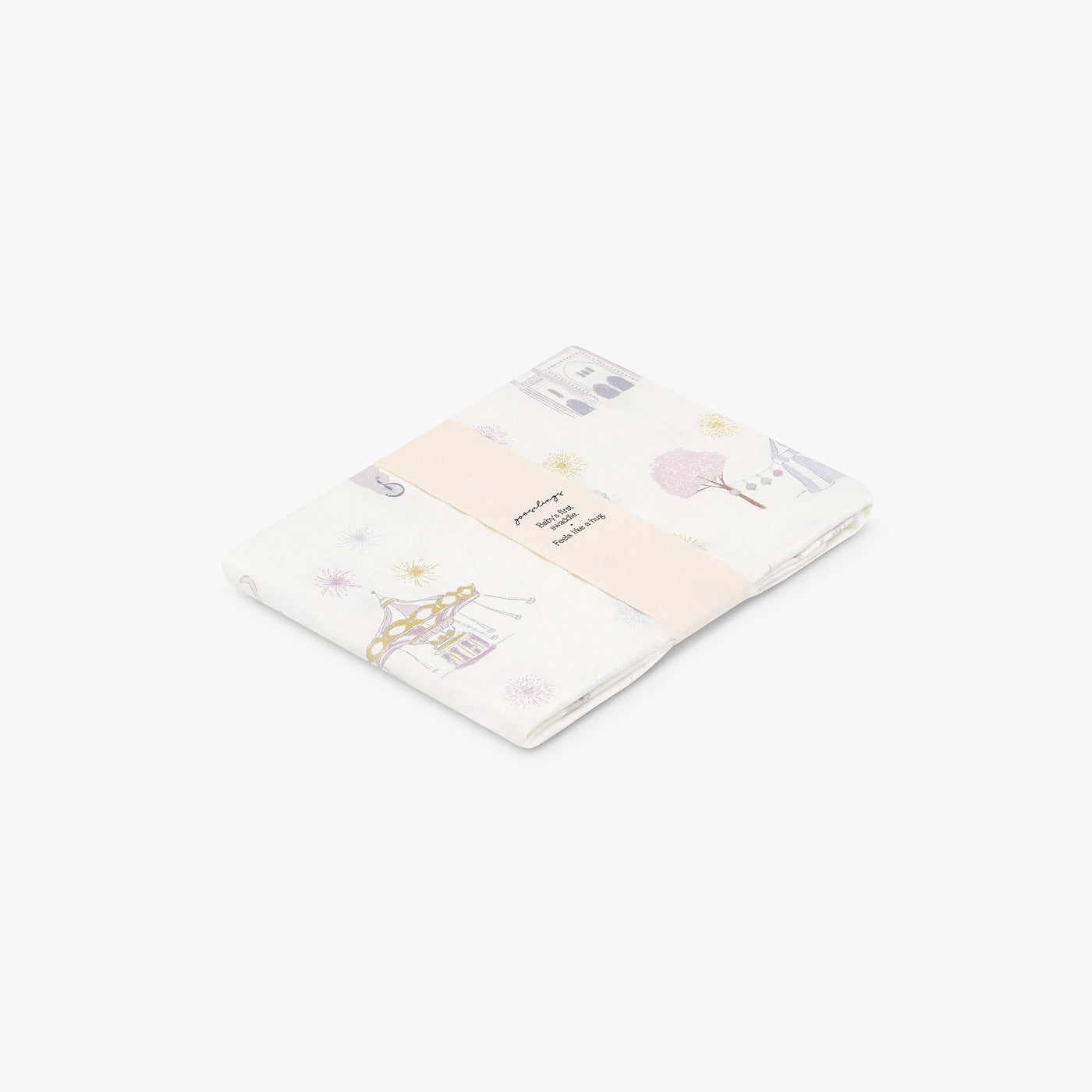 Adventures in Wonderland Swaddle - Rose