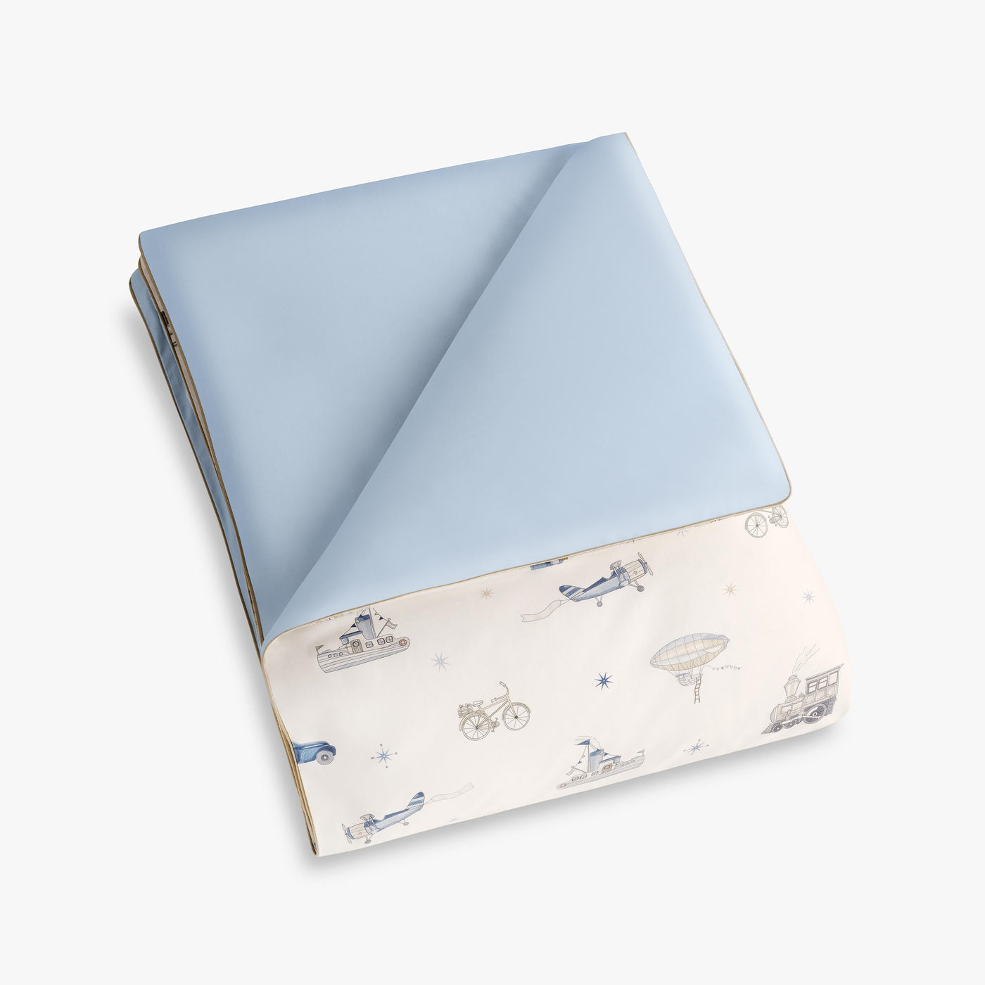 Transit Treasures Baby Duvet - Blue