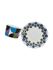 Tea Cup and Saucer Bossa Bleu