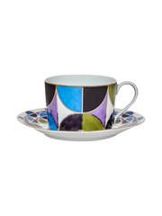 Tea Cup and Saucer Bossa Bleu
