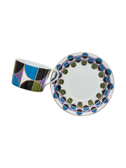 Tea Cup and Saucer Bossa Bleu (set of 4)