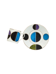 Espresso Cup and Saucer Bossa Bleu (set of 4)