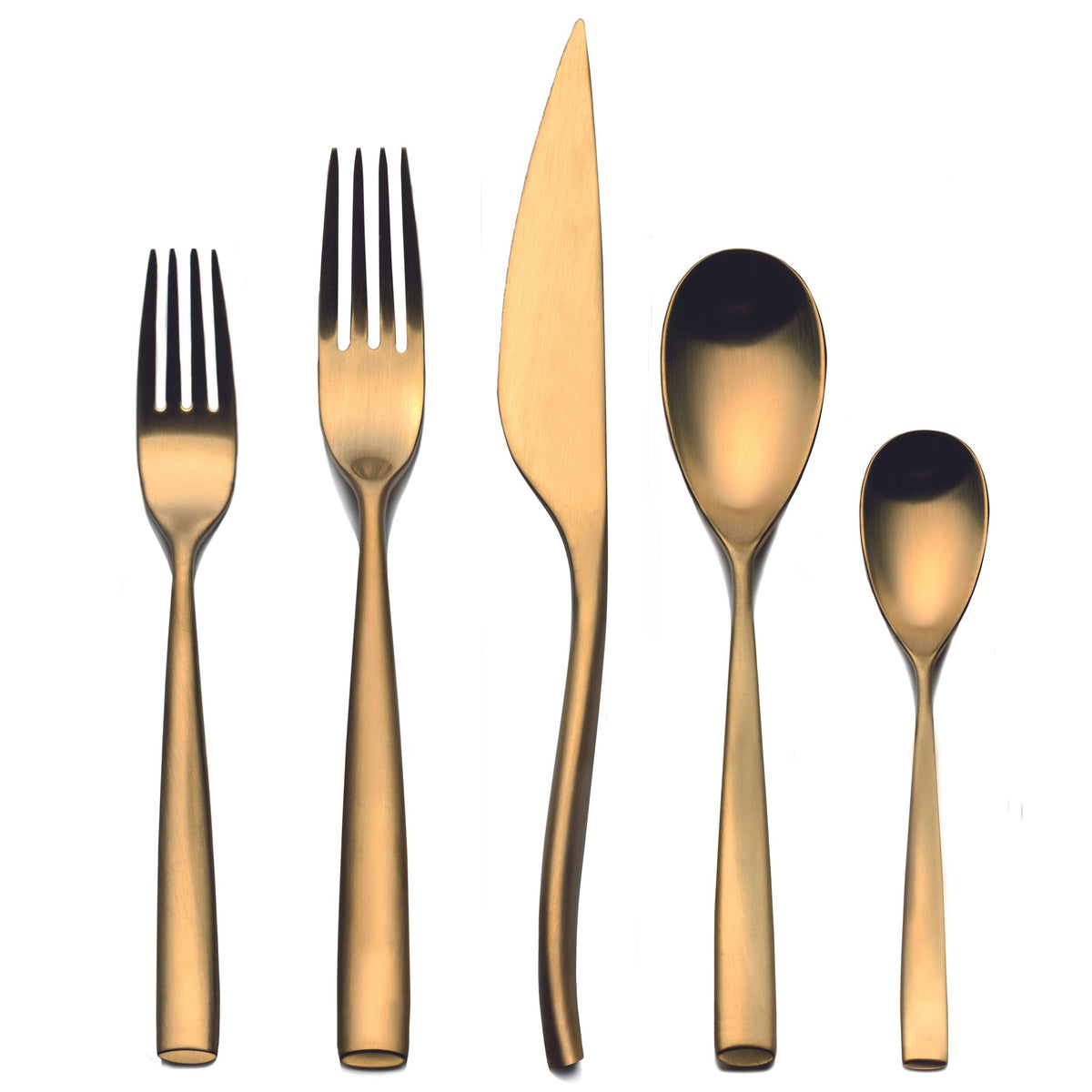 Arte Ice Gold Flatware Set