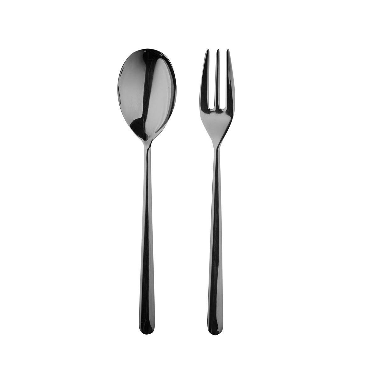 Linea Black Gold Serving Set