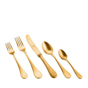 Michelangelo Vintage Oro 5-Piece Flatware Set – view 1