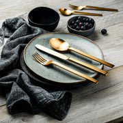 Stile Ice Oro 5-Piece Stainless Steel Flatware Set by Pininfarina – view 2