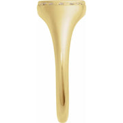 Pavé Signet Ring