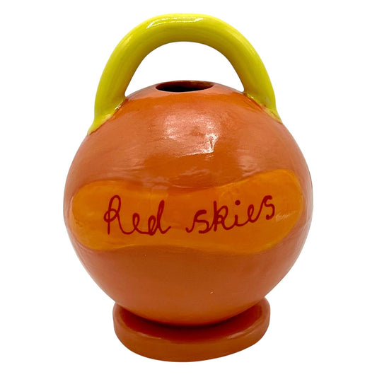 Red Skies Vase