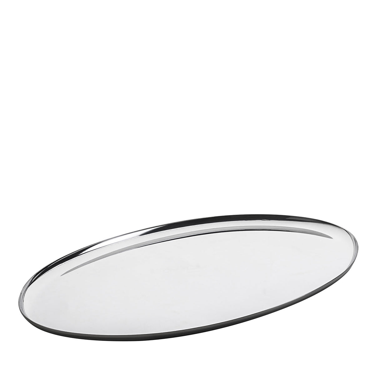 Stile Stainless Steel Oval Tray – view 1