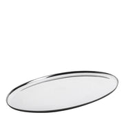 Stile Stainless Steel Oval Tray – view 1