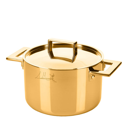 Attiva 20cm Deep Pot with 2 Handles and Lid – view 1