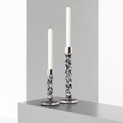 Carat Candlestick Graphite Medium - Set of 2