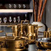 Attiva Gold 18cm Casserole with Lid – view 3