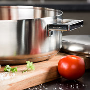 Stile 24cm Frying Pan with 2 Handles with lid – view 5