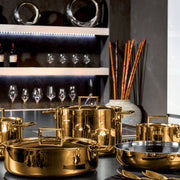 Attiva Gold 24 cm Casserole with Lid – view 2