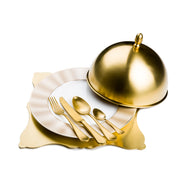 Dolcevita Vintage Oro 5-Piece Stainless Steel Flatware Set – view 5