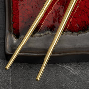 Golden Black Chopstick Set of 2 pairs – view 3