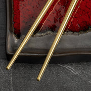 Gold Chopstick Set of 2 pairs – view 3