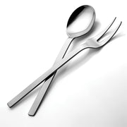 Stile 9-Piece Silver Dessert Serving Set by Pininfarina – view 3