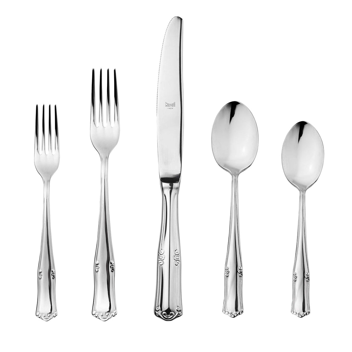 Set of 5 Bavaria Stainless Steel Flatware – view 1