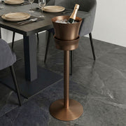 Atmosfera Bronze Stainless Steel Sparkling Wine Cooler – view 2