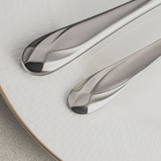 Set of 5 Diamante Stainless Steel Flatware – view 3